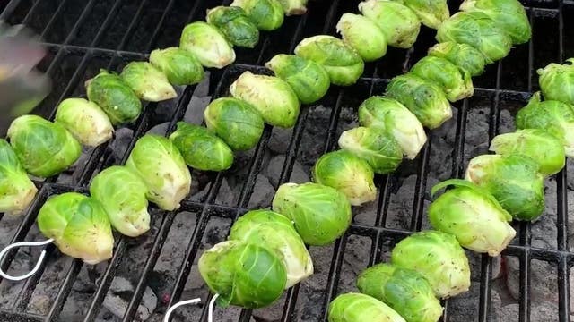 Cooking Up A Storm: Scott's Grilled Brussels Sprouts