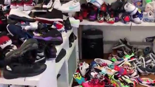 Cleaning company gives sneakers to people in need following unrest in Philly