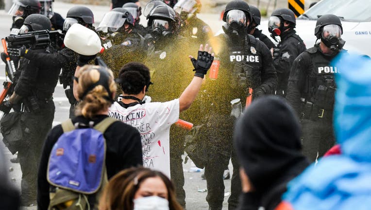 5e4cc4e9-Protests Continue At Capitol In Denver In Aftermath To Death Of George Floyd