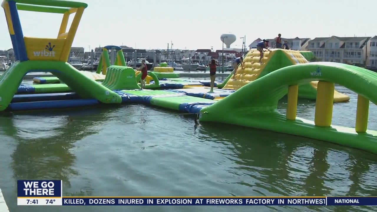 Jenn Frederick checks out new park on the water in Margate