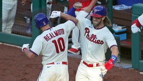 Gosselin homers twice, Wheeler sharp in Phillies’ 7-1 win