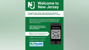 New Jersey to offer survey to visitors from high-risk states