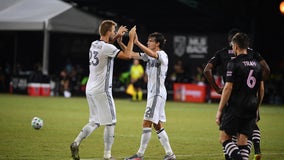 Union advance to 'MLS is Back' knockout stage with 2-1 win over Miami