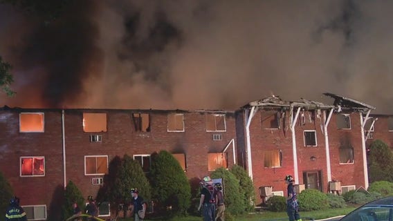 Donations pour in following massive apartment fire in North Coventry Township