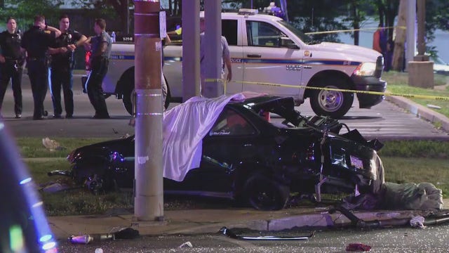 Driver in custody in deadly hit-and-run crash in Glenolden Township