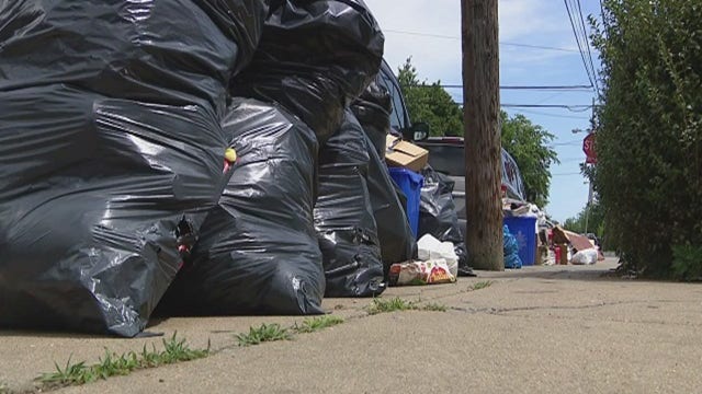 Frustration mounts as delays in trash pickup across Philadelphia continue