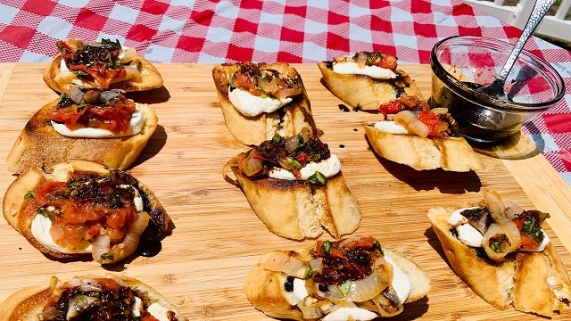 Cooking Up A Storm: Scott's Grilled Bruschetta