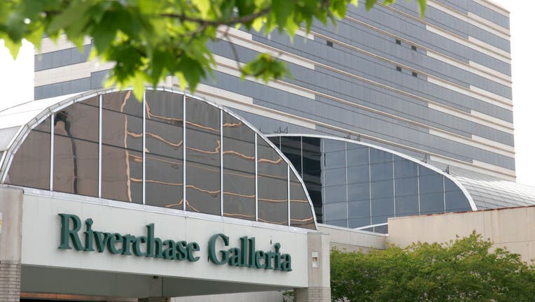 The entrance to Riverchase Galleria Mall.