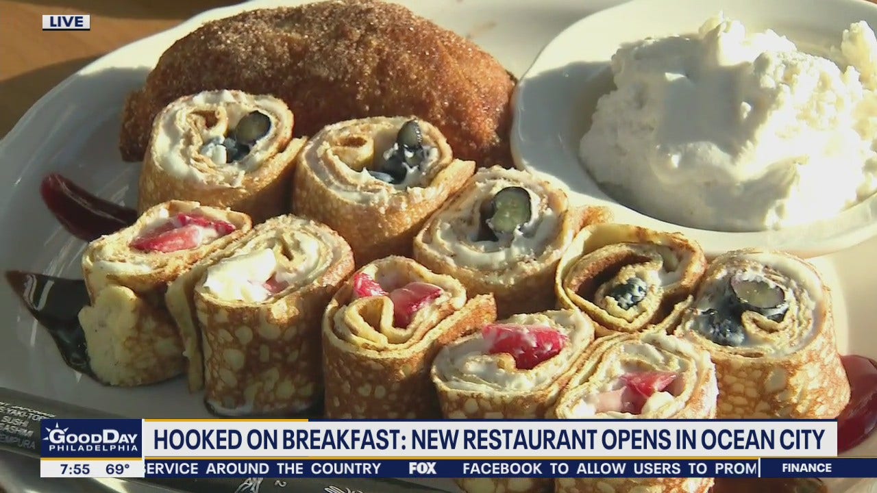 Hooked on Breakfast opens in Ocean City, New Jersey