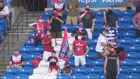 FC Dallas have fans in the stands for first home game of restarted MLS season