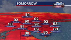 Weather Authority: Sunshine, humidity continues Monday