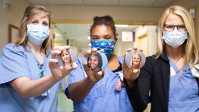 ‘Button Project’ allows children to see the smiling faces behind the masks at children’s hospitals