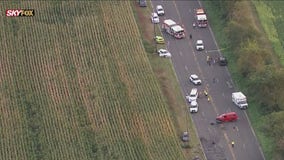 1 dead, 8 injured following crash in Southampton Township, NJ