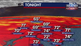 Weather Authority: Monday night promises to be warm and muggy