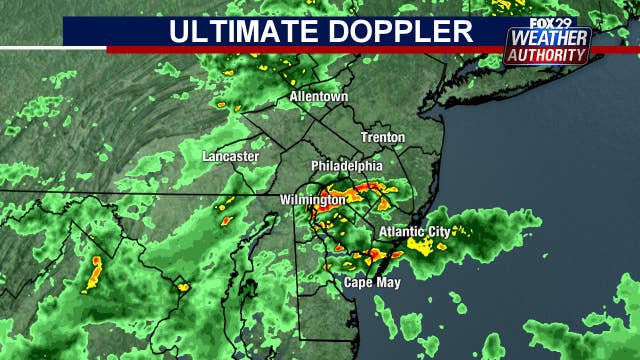 Weather Authority: Rounds of heavy rain, thunderstorms ahead as remnants of Laura move east