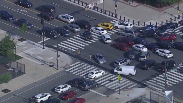 School District of Philadelphia holds drive-thru backpack giveaway