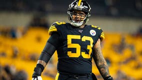 Steelers' Maurkice Pouncey wears name of fallen officer on helmet amid team drama over decal