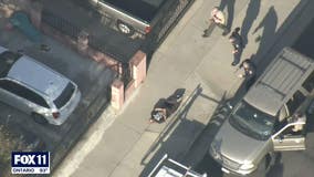 Suspect in custody after leading officers on pursuit from Riverside to Norwalk