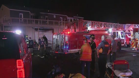 Firefighter injured while battling 2-alarm blaze in New Castle County