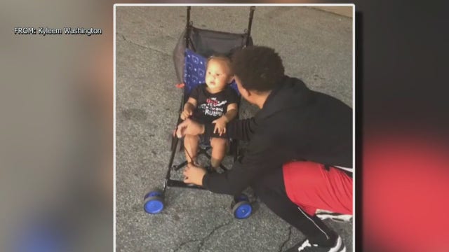 Student parents juggle virtual learning while raising a child