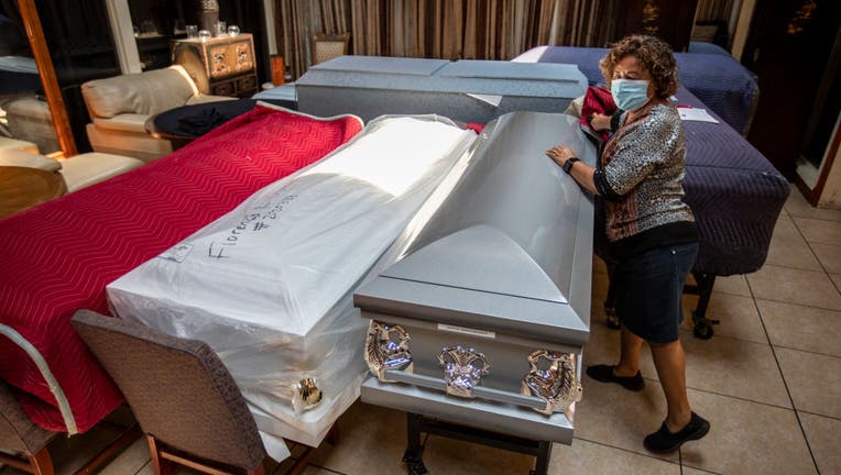 East LA funeral home adjusts to demands of Covid-19
