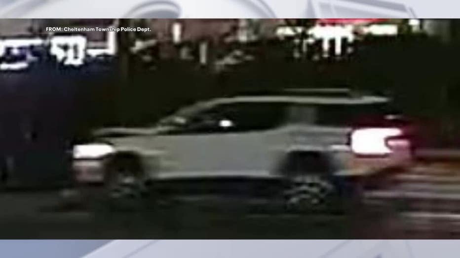 White SUV with front end damage sought in Cheltenham Township hit and run