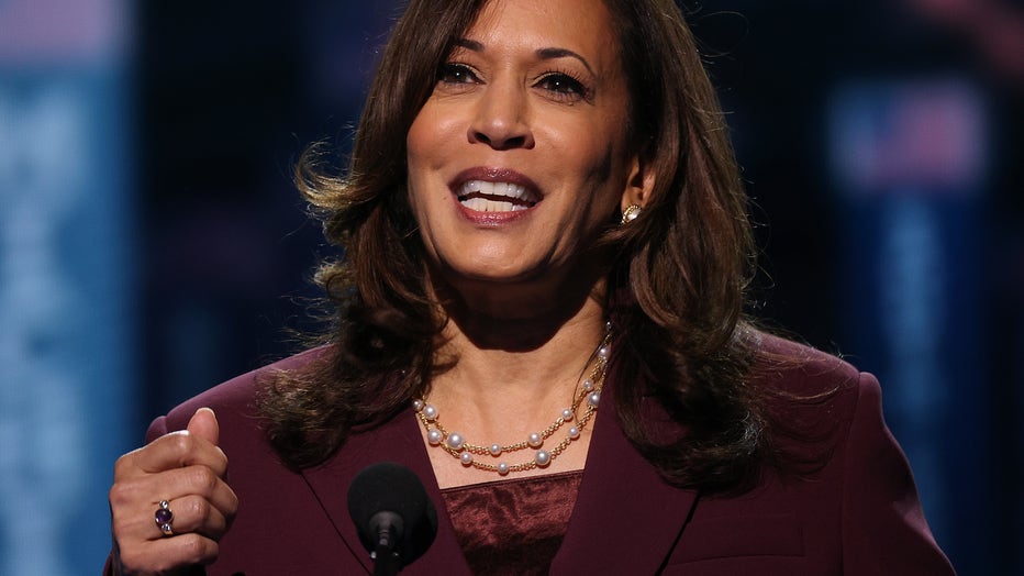 8013dd4c-Vice Presidential Nominee Kamala Harris Addresses Virtual DNC From Delaware