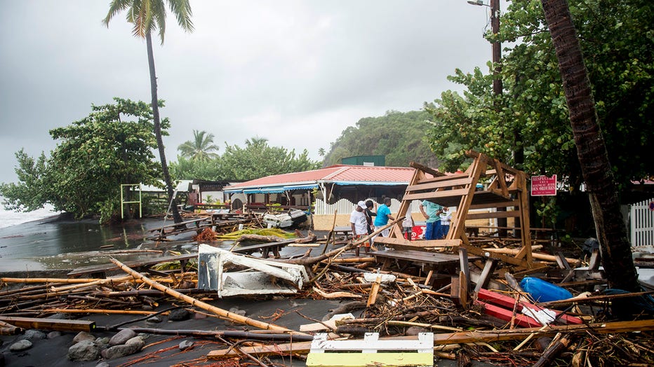 TOPSHOT-FRANCE-OVERSEAS-CARIBBEAN-WEATHER-HURRICANE