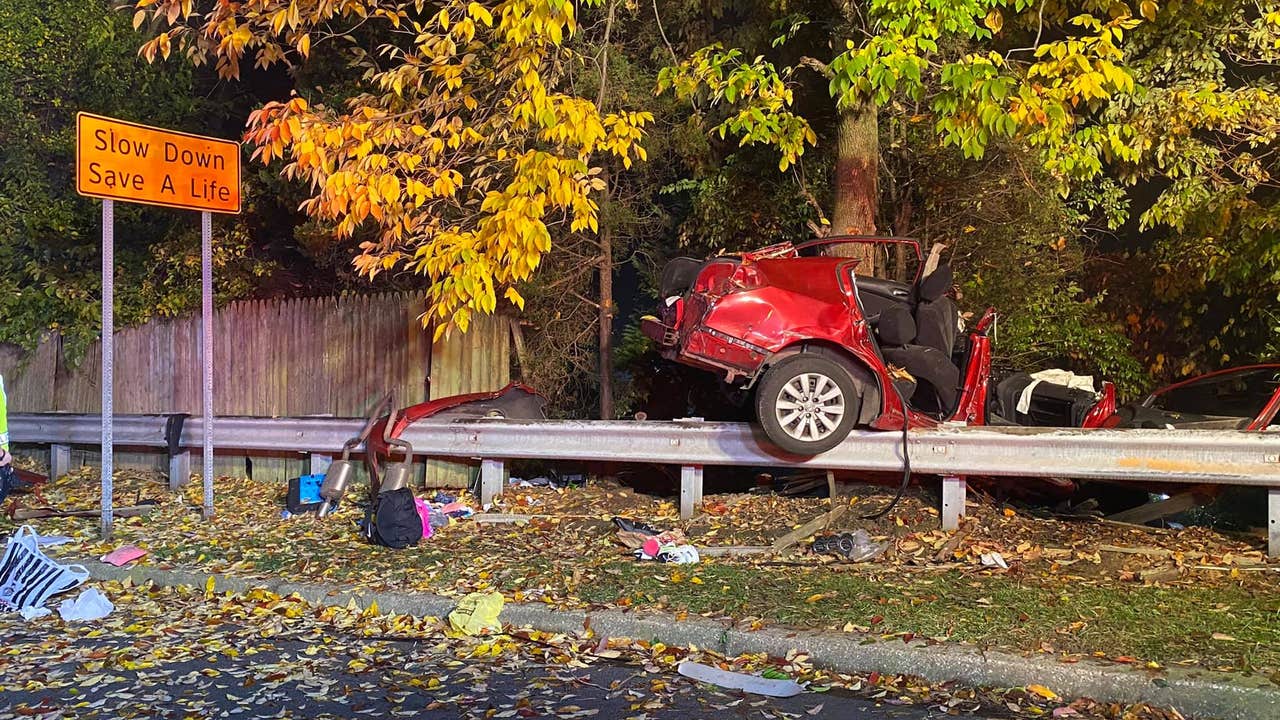Officials 1 hospitalized, 2 hurt in car crash in Marple Township FOX