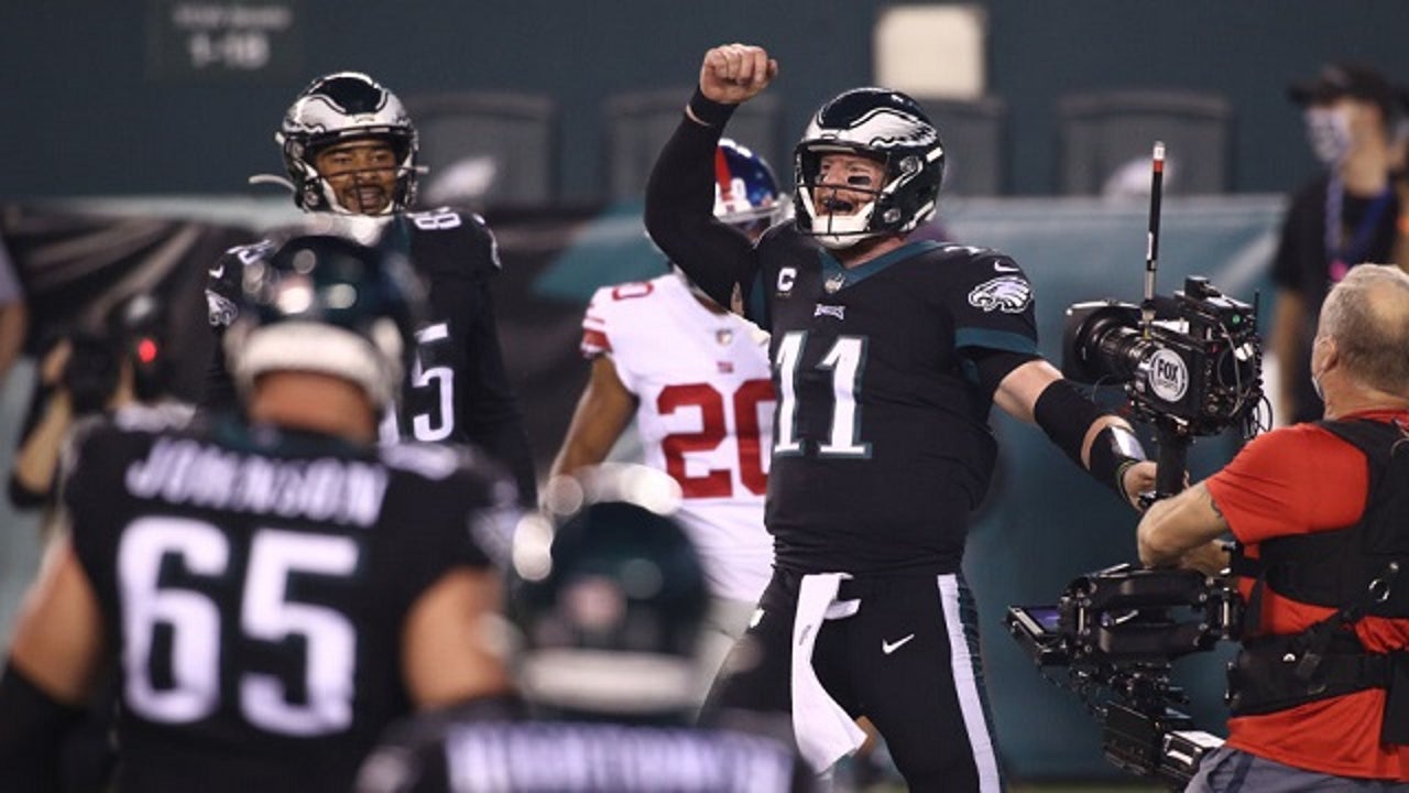 NFL 2020: NY Giants vs Philadelphia Eagles, Daniel Jones 80-yard run, news,  video