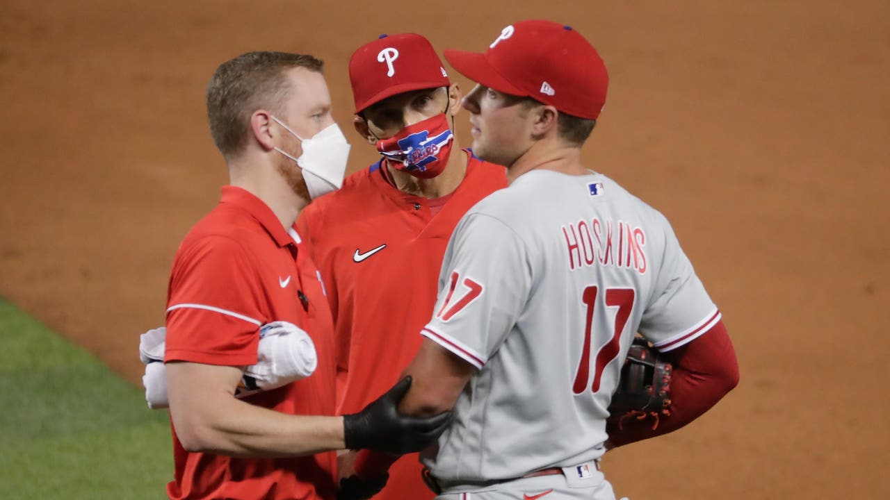 Rhys Hoskins handling elbow surgery as he has every other twist