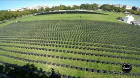 20,000 chairs placed outside White House to honor Americans killed by COVID-19
