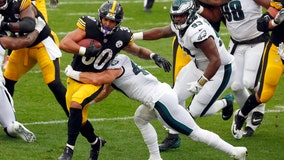 Claypool's four score day propels Steelers over Eagles, 38-29