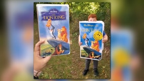 7-year-old celebrates Halloween with ‘Lion King’ VHS costume