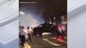 Driver in custody after striking Philadelphia police sergeant with pickup amid unrest Monday, sources say