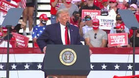 Trump hits Biden on energy, coronavirus policies during rally at Allentown manufacturer