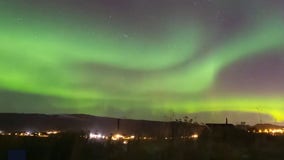 Northern lights dance across Norwegian sky in stunning timelapse video