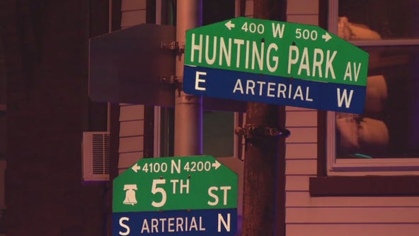 Man fatally struck by car while crossing street in Hunting Park, driver sought