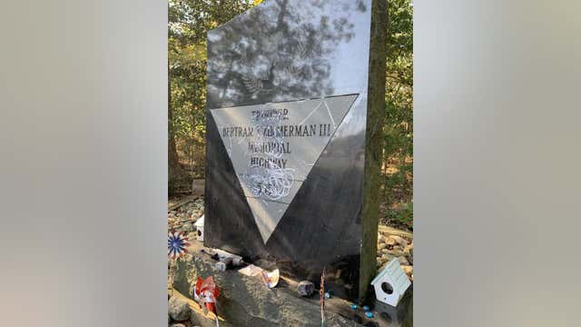 Memorial for fallen New Jersey State Trooper vandalized in Cape May County