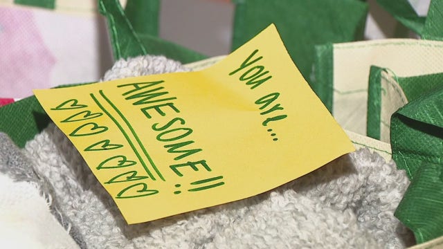 Local teens make a difference delivering inspiration and supplies to Philadelphia's homeless