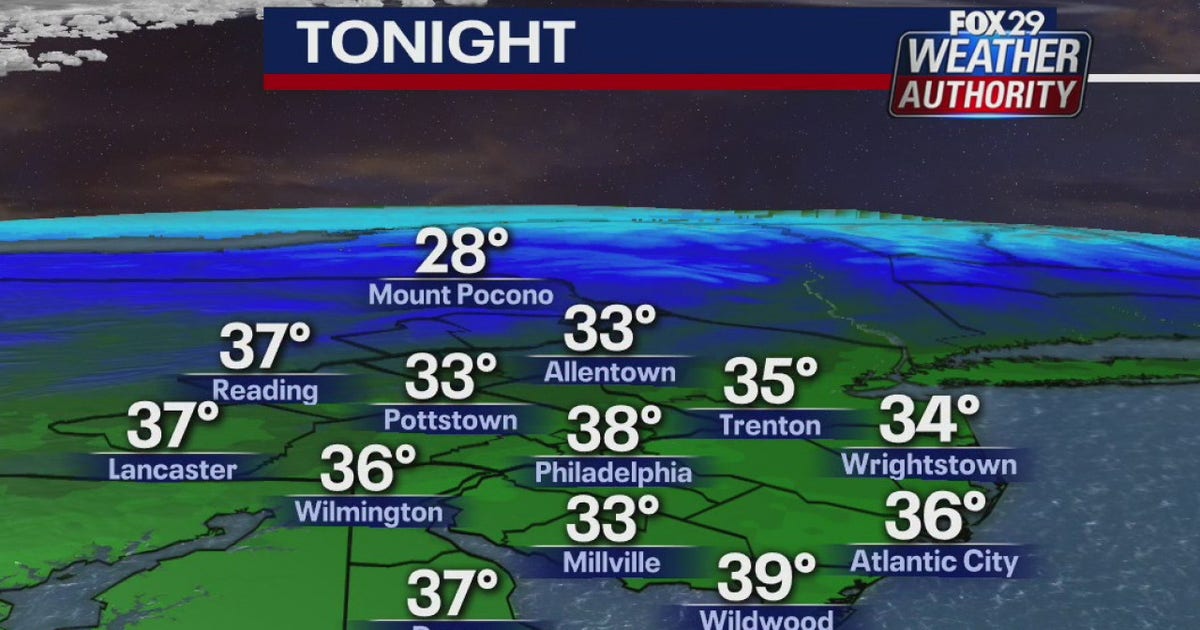 Weather Authority: Cold Tuesday night ahead of Wednesday warming trend ...