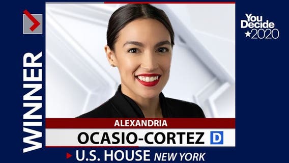 Rep. Alexandria Ocasio-Cortez wins re-election