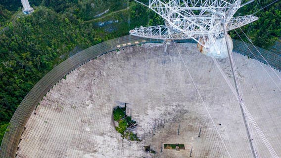 Puerto Rico's iconic Arecibo radio telescope to close in blow to science