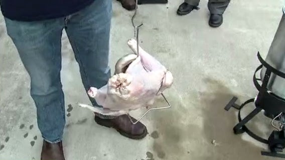 Is a deep fried turkey on your Thanksgiving menu? Follow these safety tips
