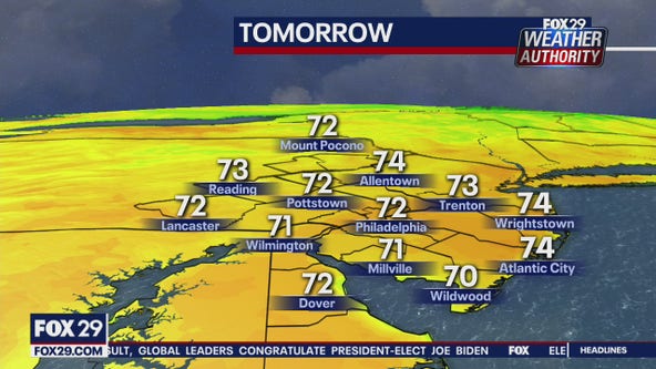 FOX 29 Weather Authority: 7-Day Forecast (Sunday update)