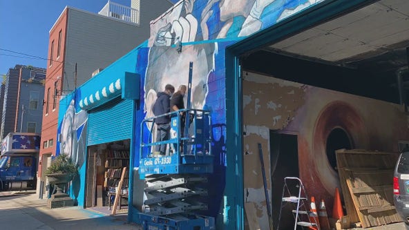 Philadelphia artist paints mural for healing after election's deep divisions