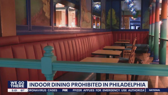 New restrictions on indoor dining, gyms and entertainment venues in Philadelphia go into effect