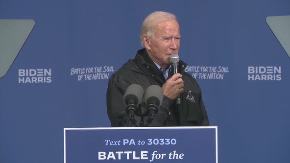 Joe Biden speaks at Souls to the Polls event in Philadelphia