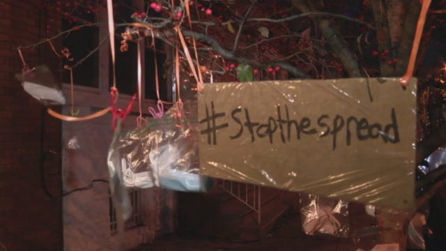 Local woman starts mask tree in her neighborhood to help combat coronavirus