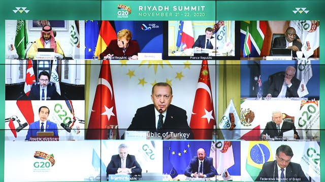 Virtual G-20 summit ends with support for COVID-19 vaccines for all